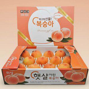 황도 명작(名作), 격이 다른 선물 복숭아 명절선물세트 4kg (11-12과/선물용)