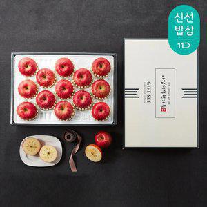 아삭아삭 청송사과 정품사과 선물4호 4kg 17~19과 /홍로 햇사과/선물세트