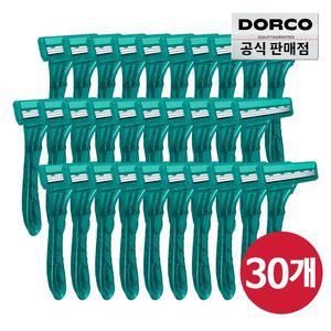 (추석맞이~20%) 도루코 터치3 3중날 회전식 휴대용 면도기 30P/ 일회용면도기