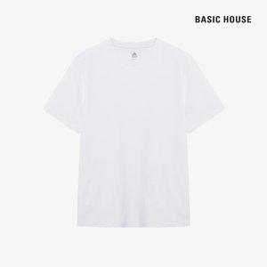 (정상가:19,900원) 베이직하우스 면20수 레귤러핏 반팔티셔츠 LATS0115