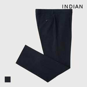 [INDIAN] 잔조직 패턴 원턱 바지_MITDL3F8311