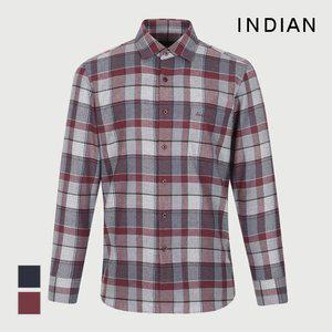 [INDIAN] 빅체크 포인트 셔츠_MITNL3F8221