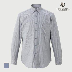 [TREMOLO] 마이크로 네이비 셔츠_TGBTLYF8301