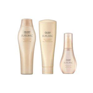 시세이도 아쿠아 인텐시브 샴푸 트리트먼트 250ml 벨벳오일 100ml 마스크 손상 모발용
