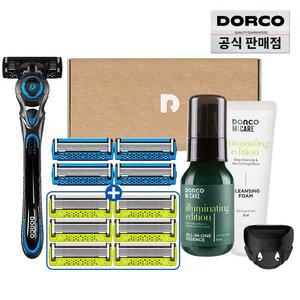 (추석맞이~20%) 도루코 프레시 스타터킷V2 면도세트+증정(모션면도날6입)/총 11입
