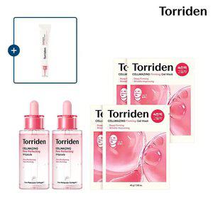 [SET] 토리든 셀메이징 저분자 콜라겐 모공 탄력앰플 30ml X 2개 + 콜라겐 겔 마스크