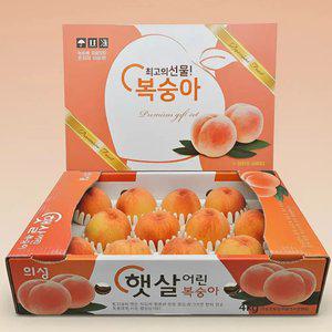 황도 명작(名作), 격이 다른 선물 복숭아 명절선물세트 4kg (11-12과/선물용)
