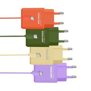 Xtra 2포트 컬러 PD USB C타입 고속 충전기 CtoC 케이블 포함