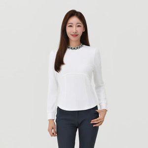 [엘르골프] 여성 라운드넥 티셔츠_6J65301
