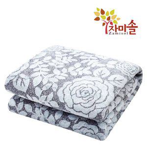 자미솔 탄소매트 EMF인증 전기요 브라운 로즈 카본매트 싱글 / 더블