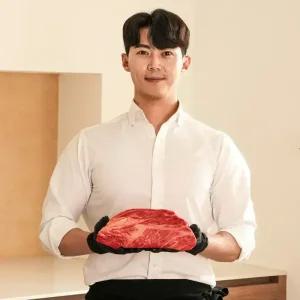 [품질보장] 1++ 투뿔 한우 300g 등심 안심 채끝살 업진살 제비추리 치마살 부채살 소고기 구이용