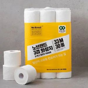 노브랜드 3겹 화장지 33m X 30롤