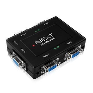 /NEXT 2504VSP/VGA(RGB) 모니터 1:4 분배기/멀티싱크 모니터 지원/모니터 온오프 개별스위치/2048x1536 초