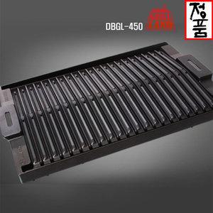 DB-450 타지않는 삼겹살 고기 불판 숯불 코팅 신개념 바베큐 직화구이 캠핑용 야외용그릴