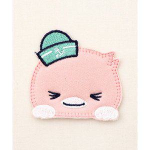 [퀼트스타] 마린 러브덕 봉제식 와펜_핑크 (71881)