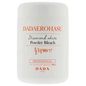 DADA 다다 이로하스 다이아몬드 화이트 파우더 블리치 500g(블랙빼기)