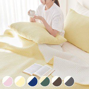 [라이크홈]부드러운 크리미 에어워싱 내가 찾던 이불 겸 패드, 스프레드 SS (6color)