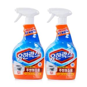 유한크로락스 유한락스 주방청소용 750ml x2개