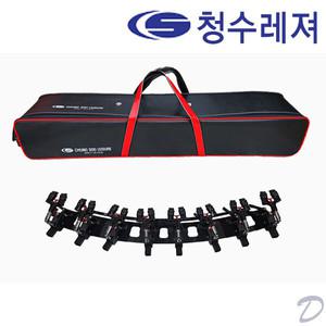 청수레져 칸3 민물받침틀 8단 스텐앞받침대