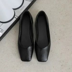 [분홍코끼리] (쫀득몰드창) 편해봄 키높이 플랫(3cm)