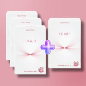 (4개)티뷰티 1box(14포) 히비스커스 호박팥차 복숭아맛 동안 핫바디 다이어트차