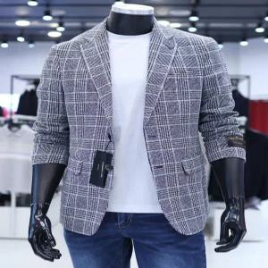 세이브존04 S/S 여름 글렌 체크 자켓 1JA24291