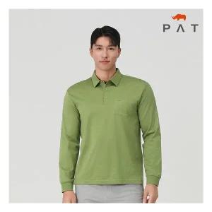 [PAT 남성] 코튼실켓 카라 긴팔 티셔츠_1JA5101