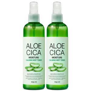 과일나라 알로에 시카 모이스처 카밍 미스트 토너 250ml / 대용량 스킨 알로에베라 수분 진정 x2개