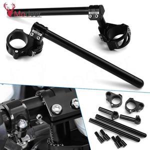 YAMAHA XSR900 2016 오토바이 CNC 알루미늄 레이싱 조절 클립 포크 튜브 핸들 바 50MM