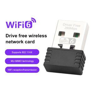 300MBPS USB 와이파이 어댑터 4GHZ 무선 AIC8800 노트북용 외장 이더넷 카드 리시버 네트워크 동글 PC