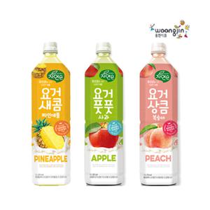 요거1.5L-12펫(풋풋사과/새콤파인애플/상큼복숭아)