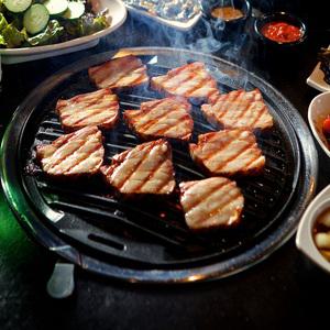 디바디바295 고기불판 삼겹살구이 로스타