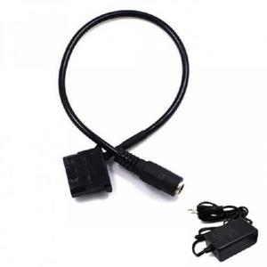 EVERCOOL COOLMARKER DC 12V jack to IDE 4P 케이블 (0.28m, 어댑터포함)