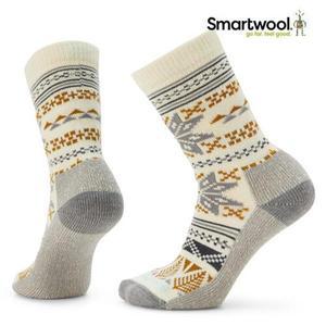 [스마트울] W Evy Cozy Lodge Crew Socks 여성용 양말 - NATURAL (SWC3WWS012)
