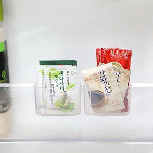 [기타]냉장고 미니 소스 포켓 2P 냉장고정리포켓 주방정리용품 냉장고미니정리함 냉장고정리용품 소스