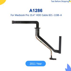 새 노트북 A1286 SSD 케이블 821-1198-A 호환 맥북 프로 15 HDD 케이블HDD 하드 드라이브 플렉스 201