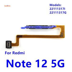 Xiaomi Redmi Note 12 Pro + Plus 4G 홈 버튼 지문 센서 플렉스 (전원 키 케이블 포함)