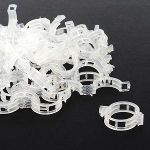 50P 식물 고정 타이 클립 고정끈 케이블 지지대 지주대 나무지 묘목지 꽃철사 줄기
