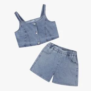 데님 뷔스티에 세트 IDSM2553Z