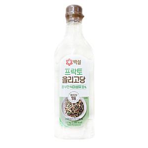 CJ제일제당 백설 프락토 올리고당 1.2kg 1개 쌀엿 설탕 물엿 요리당