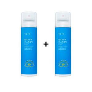식물나라 워터프루 선 스프레이 100ml + 100ml 수영장 골프 썬스프레이