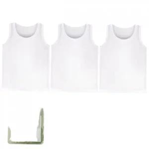 제이코튼 유아 초등 나시 흰색런닝 링링인견 여런닝 3매세트 부드러운섬유_P337158915