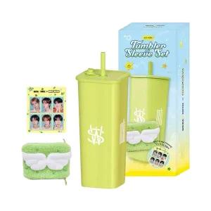 [정품] Toys  Goods 메가커피 x 엔시티 위시 믐뭔 텀블러 슬리브 세트 Mega Coffee NCT Wish Meummwon Tum