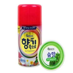 꿈꾸는비 향기속으로 자동분사형 리필 캔 방향제 탈취제