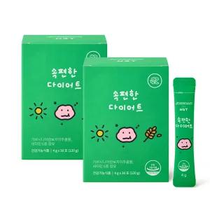 [조구만에디션] 네츄럴굿띵스 속편한 다이어트 탄수화물 체지방 컷팅 효소 다이어트 30포 2박스