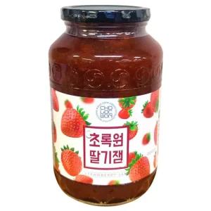 초록원 딸기잼 1kg x 2병