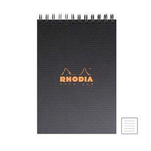 로디아스프링 노트패드 A4 블랙  줄지 185019