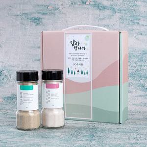 핑크솔트 소금 답례품 /돌 생일 결혼 환갑 칠순 팔순 단체 문상 조문답례품 추석 한가위 명절 선물 세트
