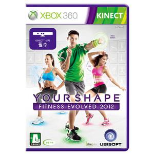 XBOX360 키넥트 유어쉐이프2 한글판 /유어쉐이프2012