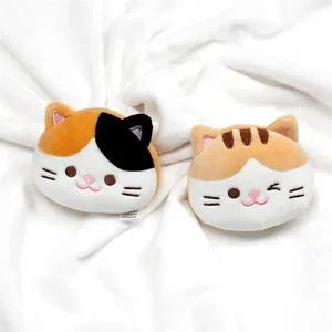 [보리보리/모찌타운]모찌 까망베르 얼굴형 커플 휴대용손난로 핫팩인형